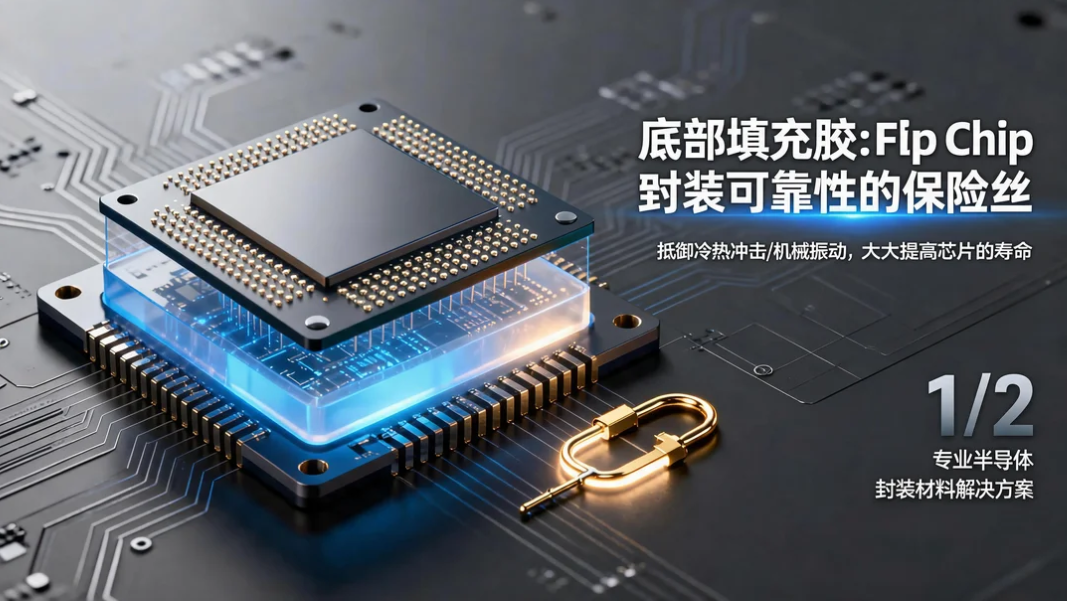 漢思新材料:Flip Chip封裝中,為什么底部填充膠是可靠性的“保險(xiǎn)絲”